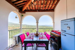 Vue panoramique golfe de st Tropez